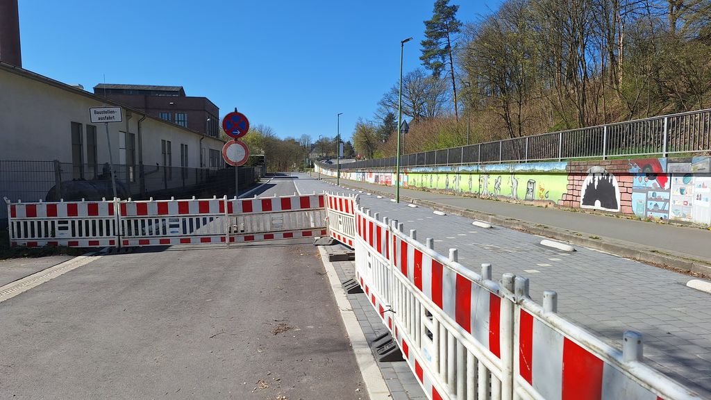 ... sodass auch während der Baudurchführung möglichst viele Parkplätze genutzt werden können.